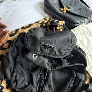 Prada Black Backpack